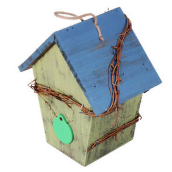 บ้านนก (birdhouse) งานไม้ แบบ A