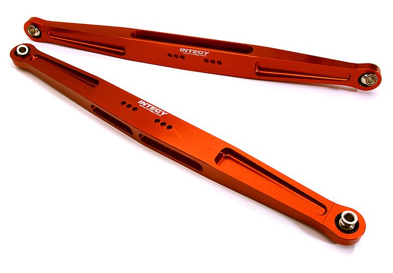 INT-C28562RED Billet Machined Rear Lower Trailing Arms for Traxxas 1/7 Unlimited Desert Racer