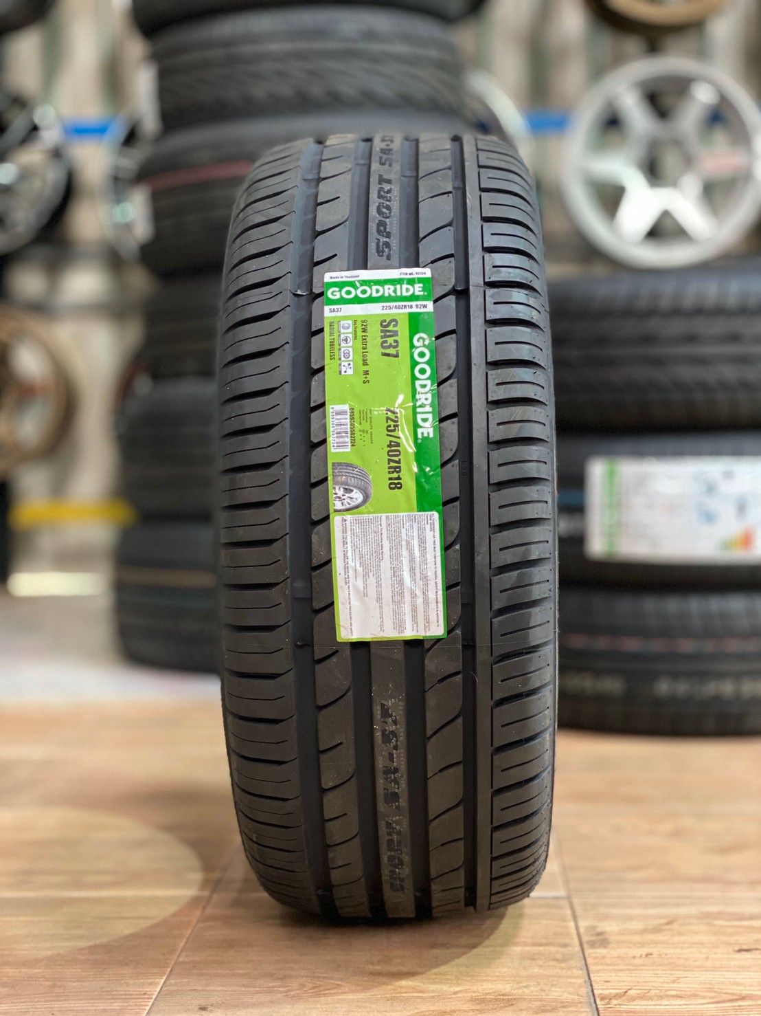 225-40R18 Goodride กู๊ดไดร์ ยางไทยคุณภาพดี พร้อมติดตั้งฟรี