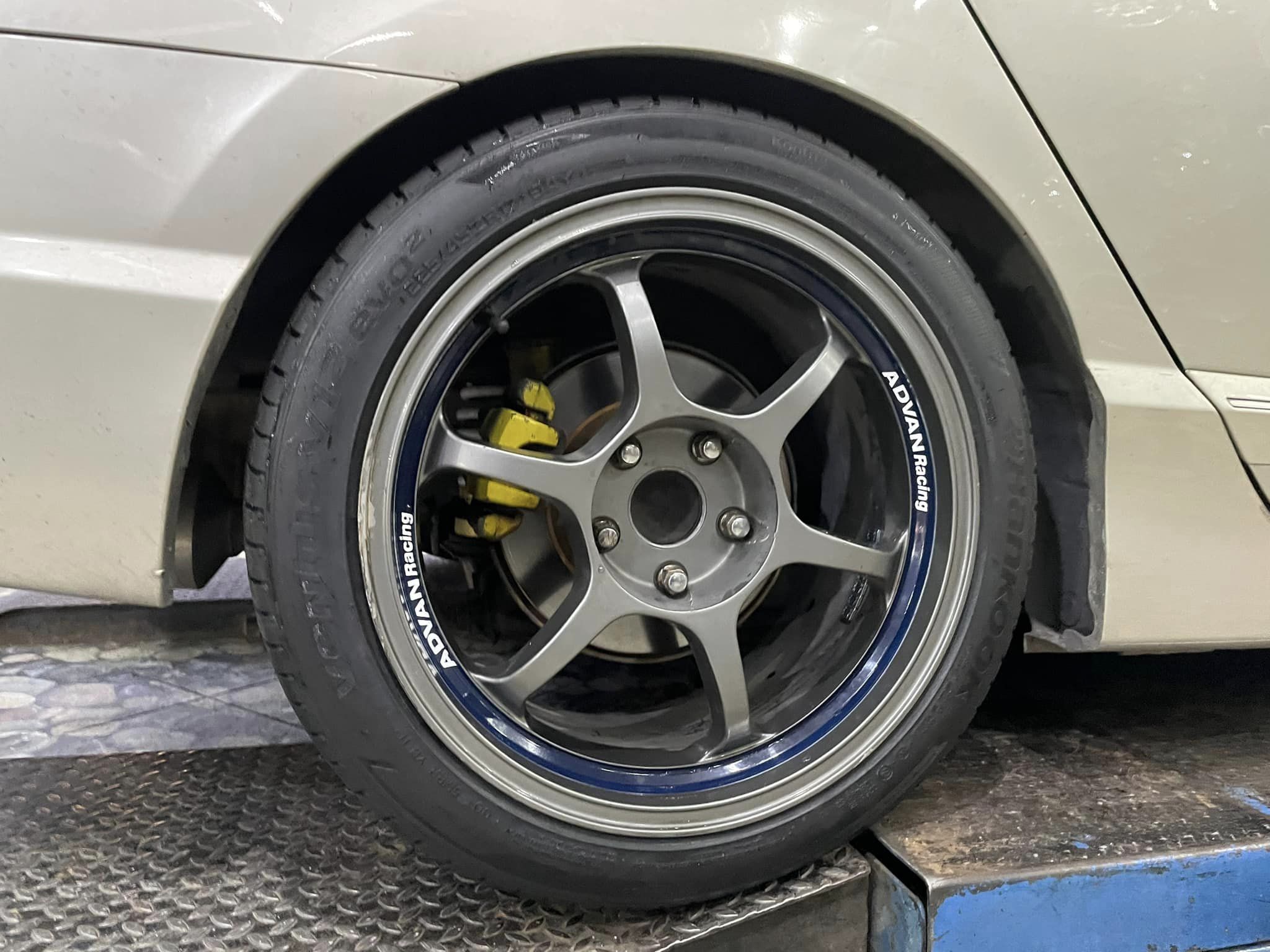 #HONDA_CIVIC เปลี่ยนยาง #HANKOOK_V12_225/45R17