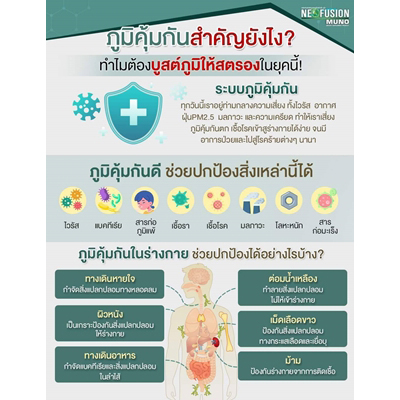 NEOFUSION MUNO นีโอฟิวชั่น มูโน บรรจุ 30เม็ด บำรุงร่างกาย ภูมิคุ้มกันสมดุล สารสกัดโพรโพลิส ตรีผลา เบต้ากลูแคน ซิงค์