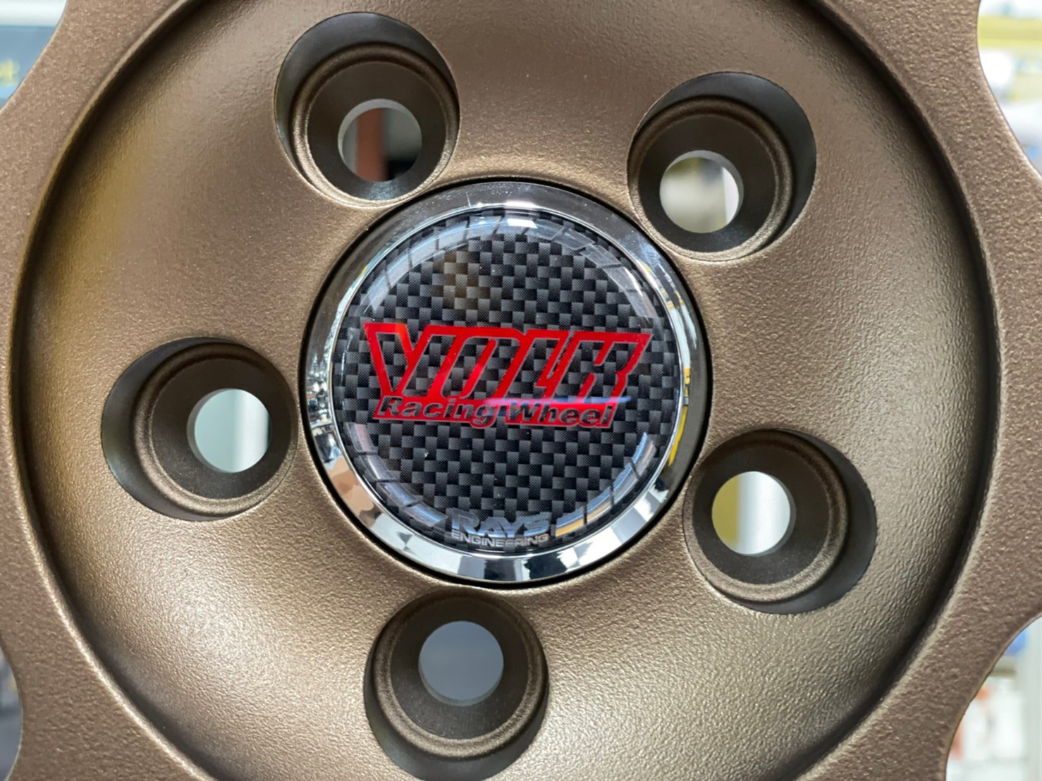 ล้อแม็กซ์ใหม่ขอบ18 TE37 ล้อแนวซิ่งลายยอดฮิต SSW202 18x8.5 ET42 5x100 สีน้ำตาล