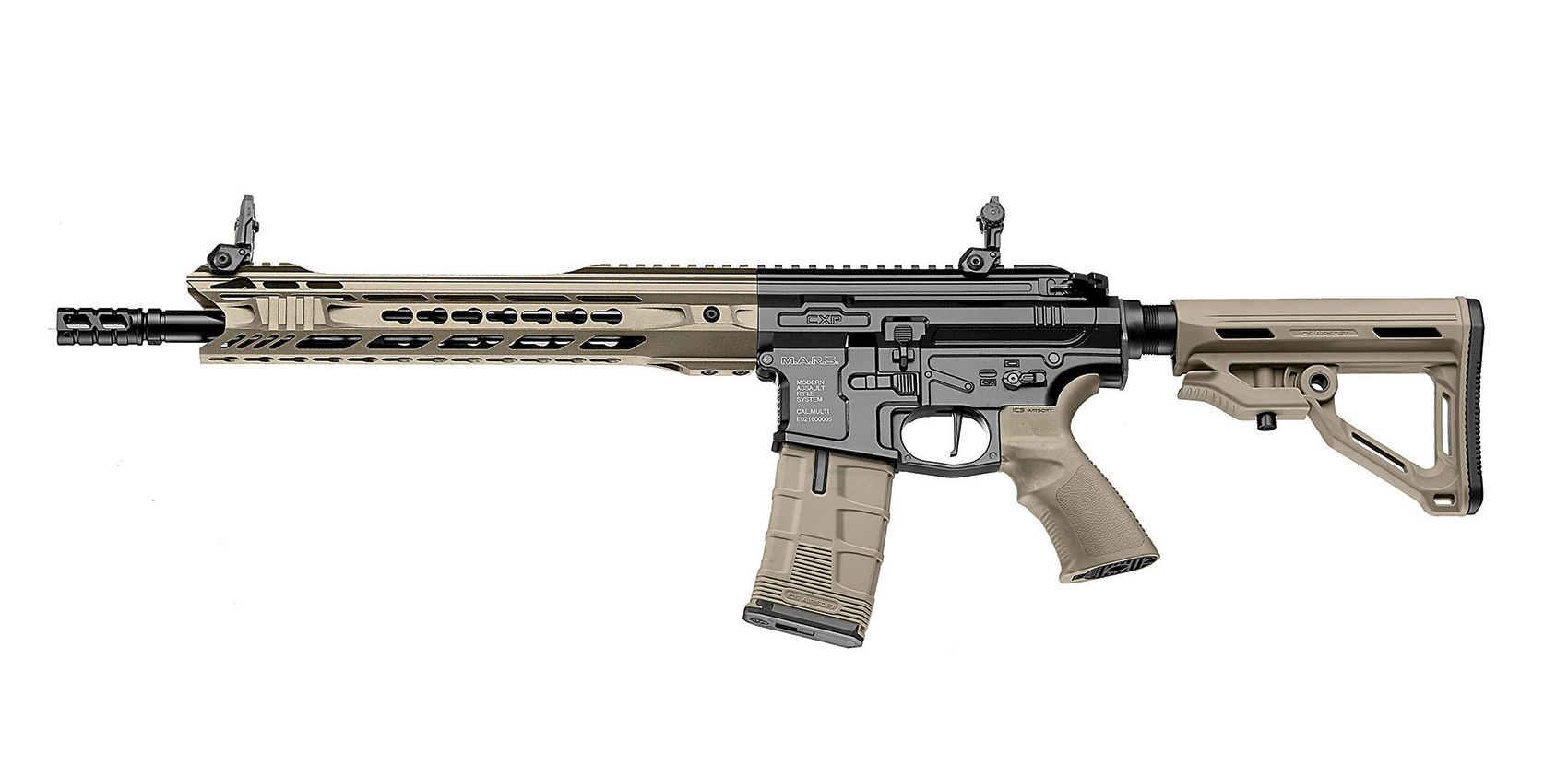 IMD-302S3II-1 CXP-MARS Carbine MTR Stock S3-Two-Tone