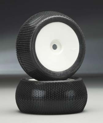 PRO-1139-11 Hole Shot LPR 3.7" (M2) Dirst Race Pre-mounted Standard Offset White Velocity 17mm (2-Pack)