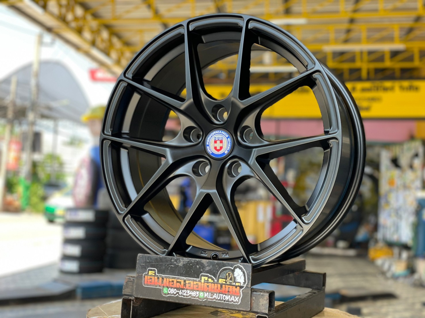 ล้อแม็กซ์ใหม่ขอบ17 HRE SSW308 ลายยอดฮิต 5รู114