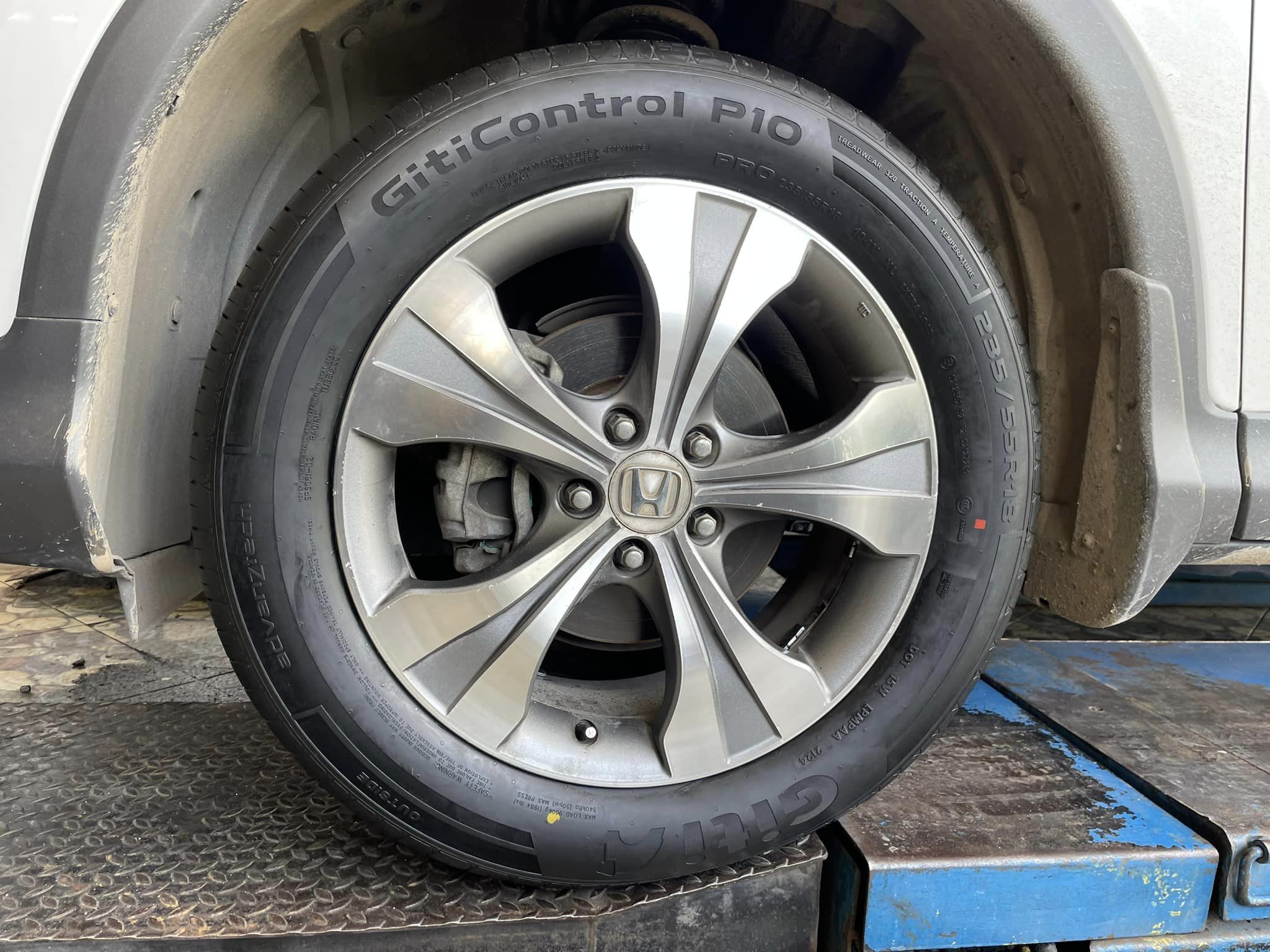 #HONDA_CR-V❤️ #GITI_CONTROL P10 235/55R18 ยางสมรรถนะสูงนุ่มเงียบ