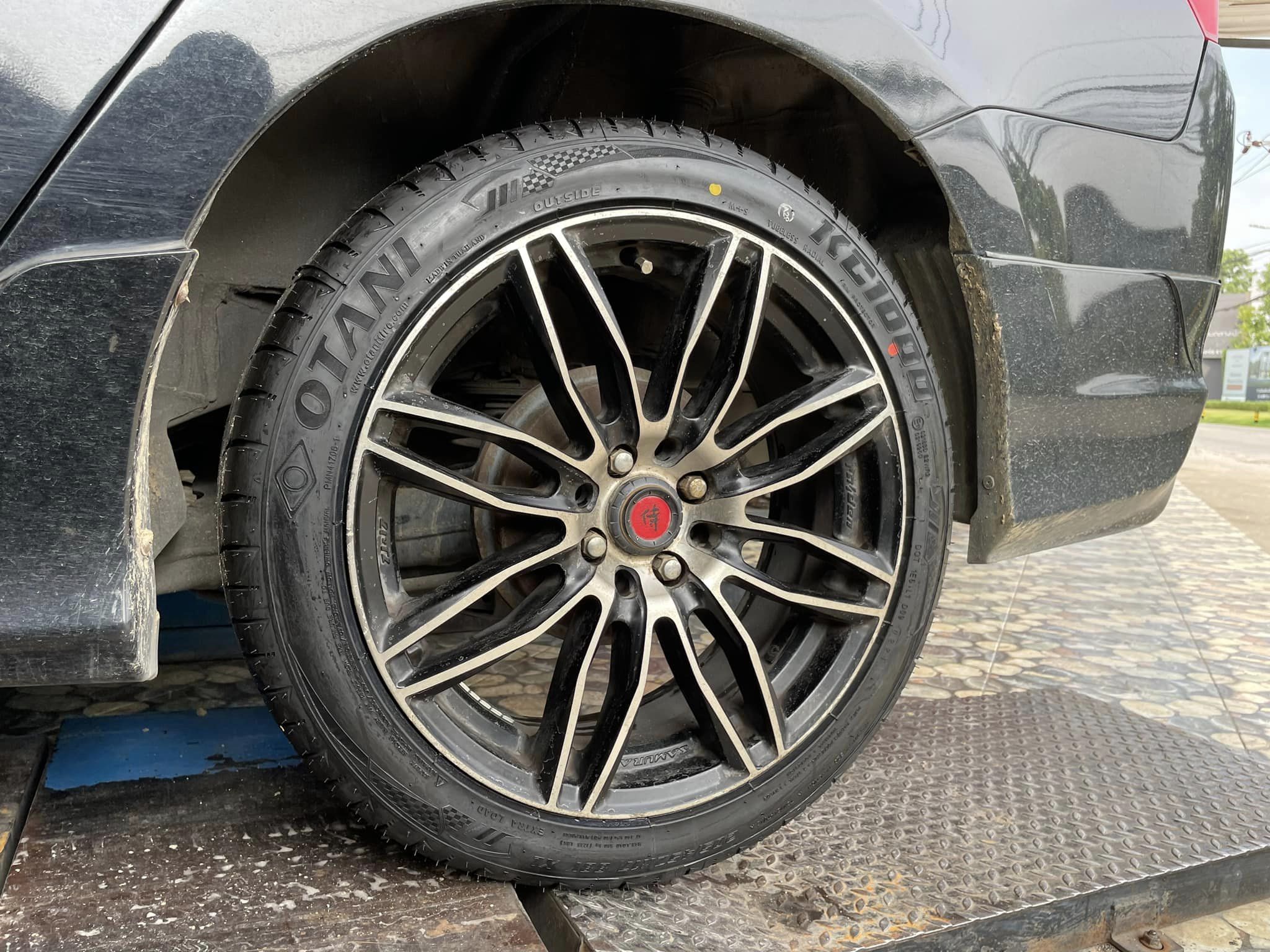 🚘 #HONDA_CITY เปลี่ยนยาง #OTANI #KC1000 205/45R17🔥 🔥