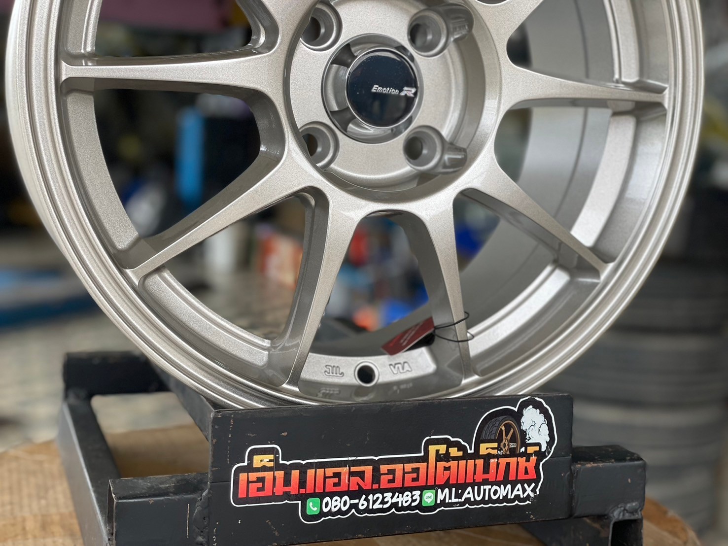 ล้อแม็กซ์ใหม่ขอบ15 #EmotionR#TC105E 15x7 4x100 ET35 SLMC