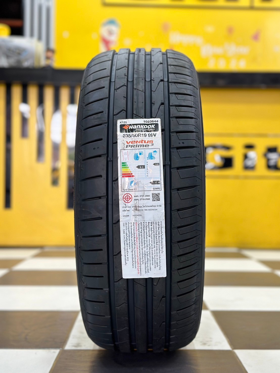 ยางใหม่ฮันคุ๊ก #HANKOOK Ventus Prime3 K125 235/50R19 ยางใหม่ปี2024