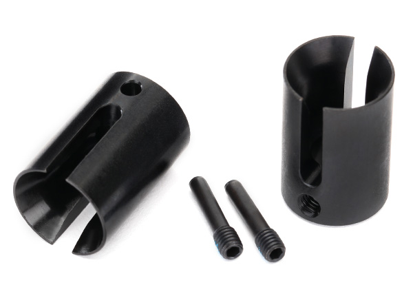 8652 Drive cup, machined steel (2)/ 4x17mm screw pins (2)