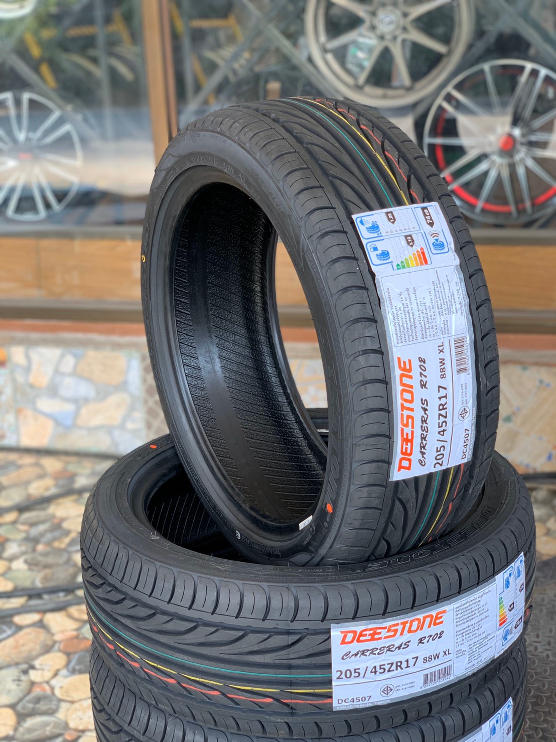 205/45R17 ดีสโตน ยางไทย ยางใหม่ปี2020