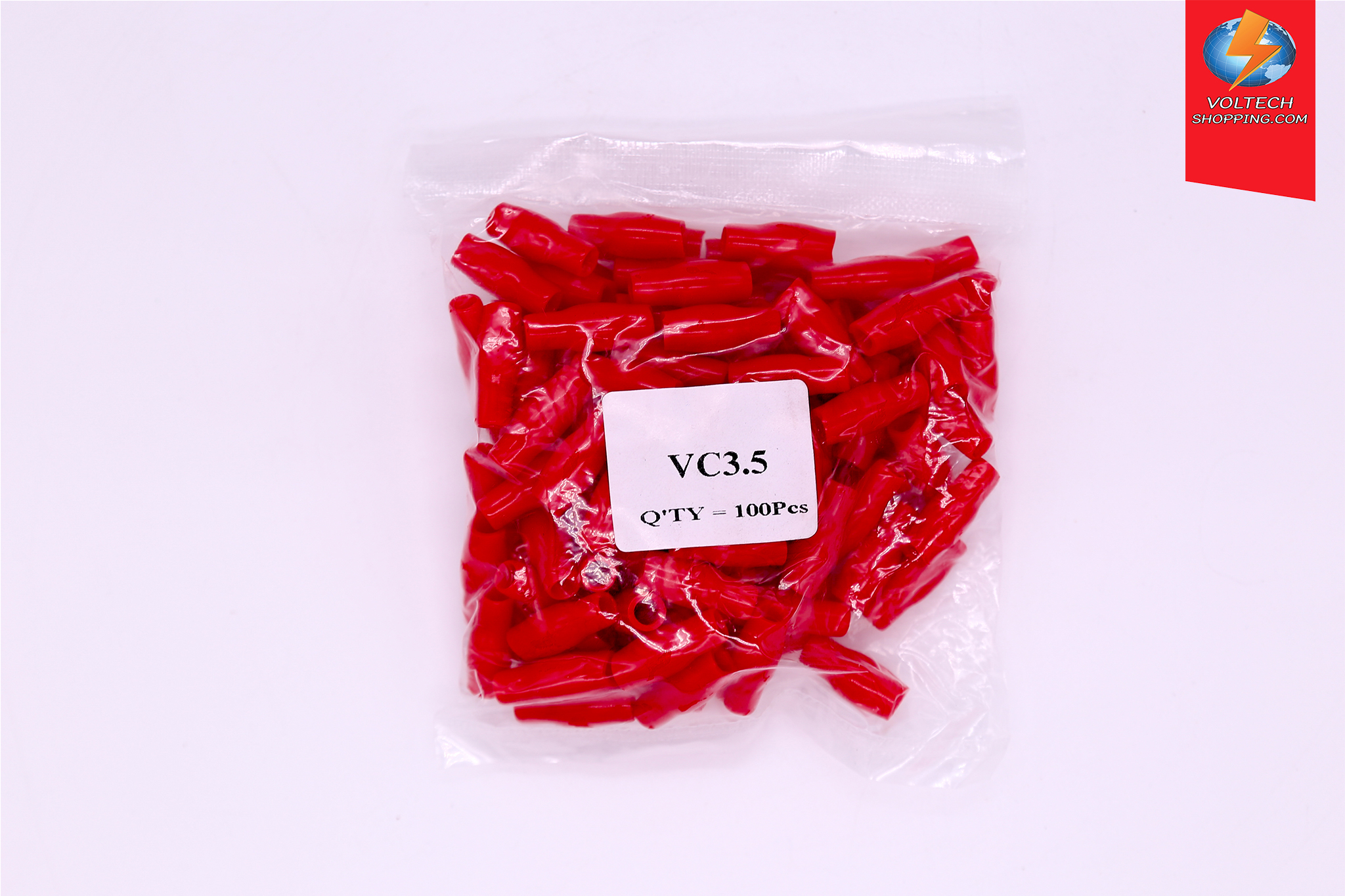 ปลอกหุ้มหางปลาสีแดง VC-003R