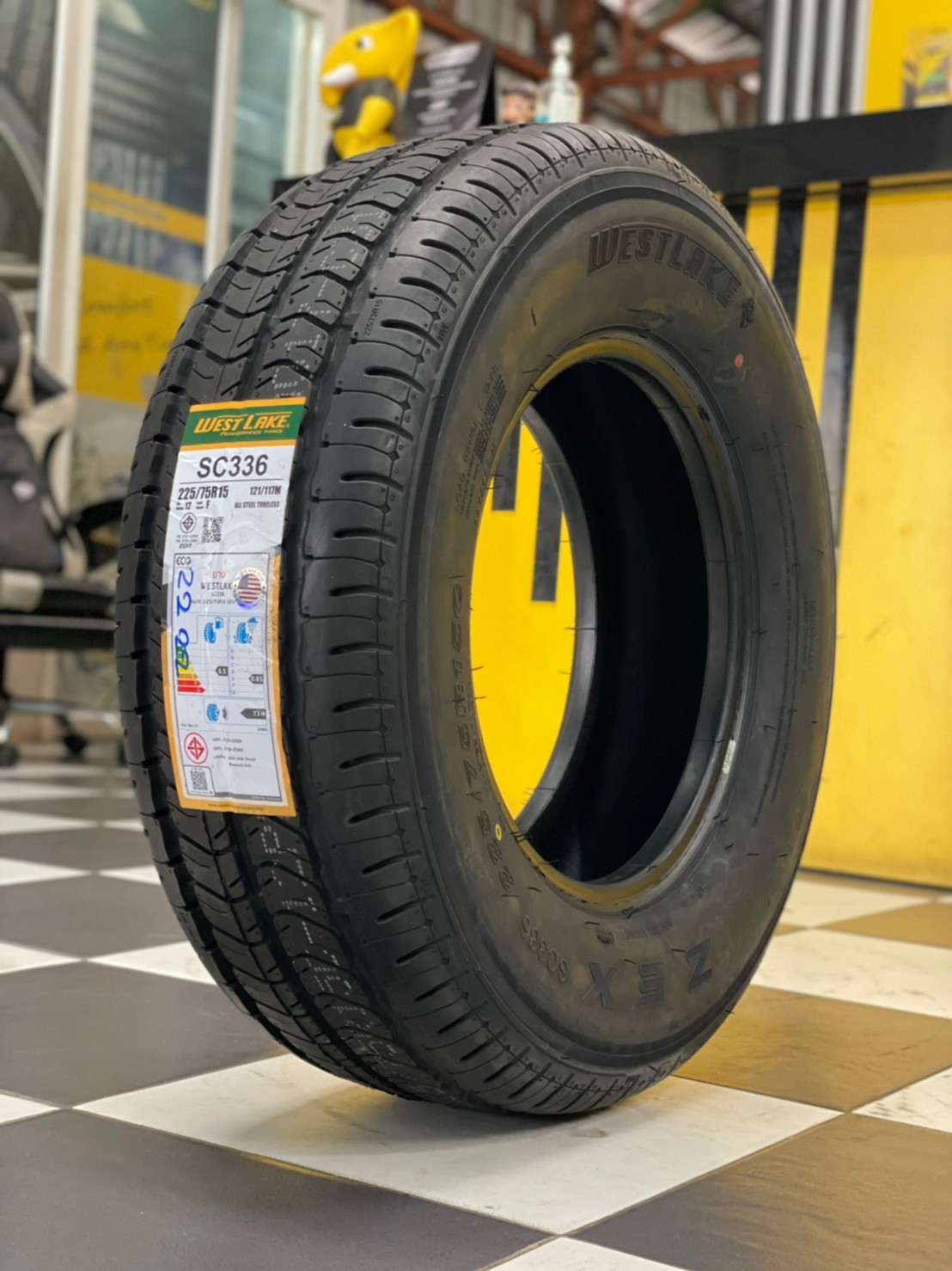 225/75R15 West Lake SC-328 ยางใหม่ปี2022 สุดคุ้มยางผ้าใบ12ชั้น
