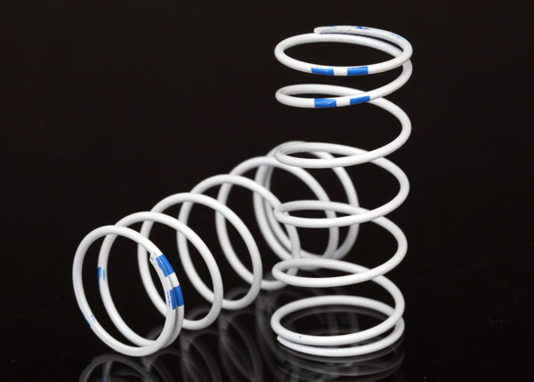 7448 Spring, shock, white (GTR long) (0.892 rate blue) (1 pair)