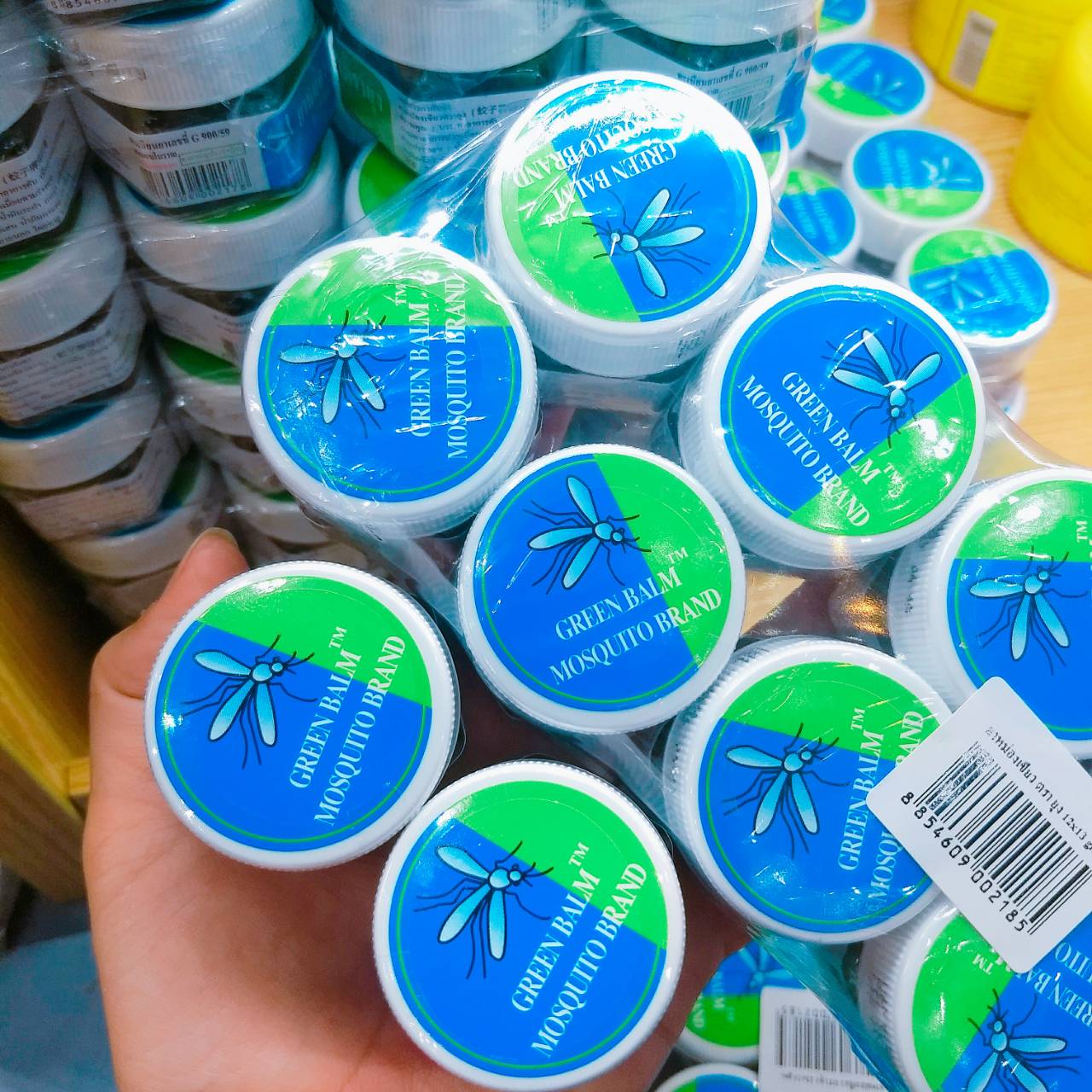Green Balm Mosquito Brand ยาหม่องเขียวตรายุง