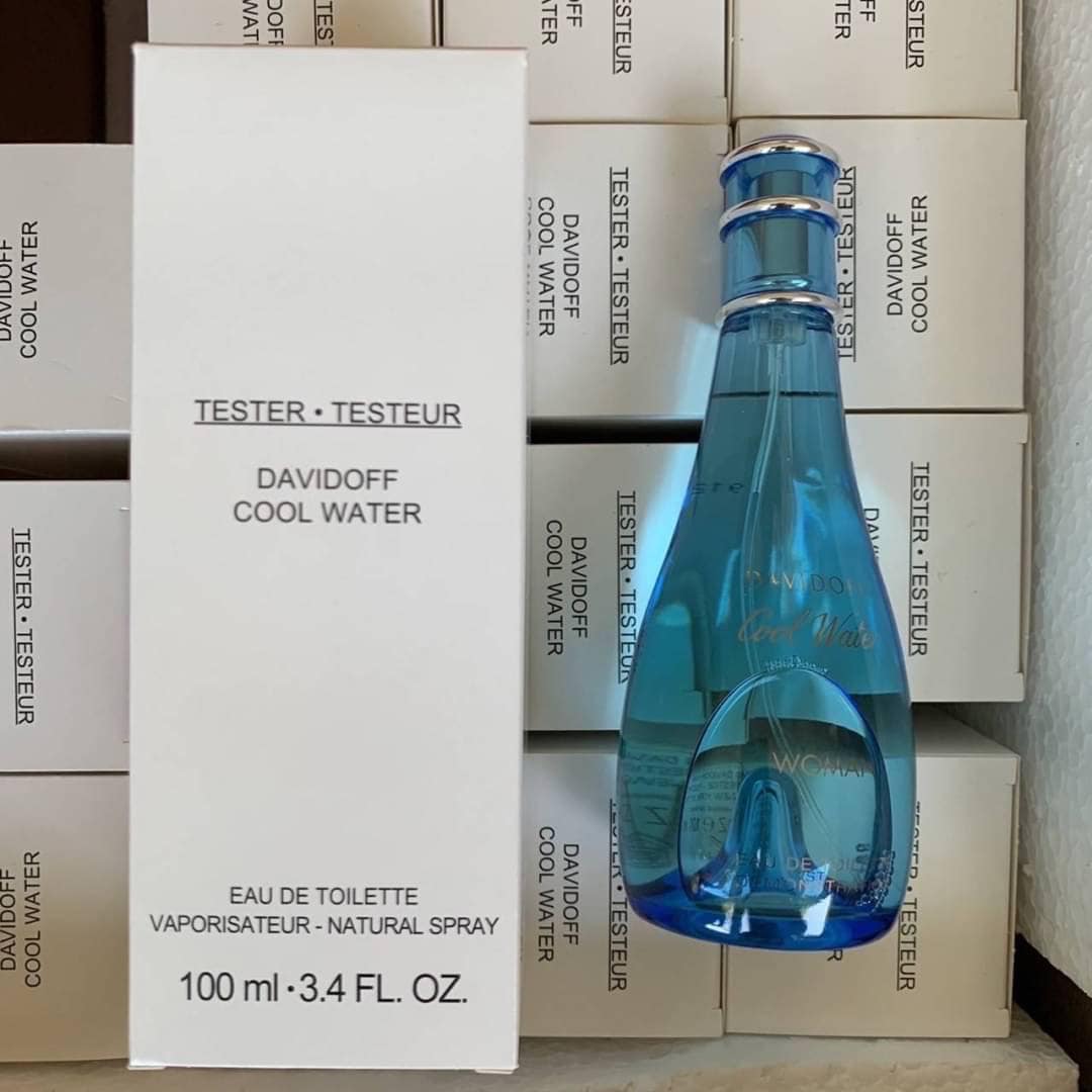 น้ำหอมDavidoff Cool Water Women EDT 100ml.Tester BOX