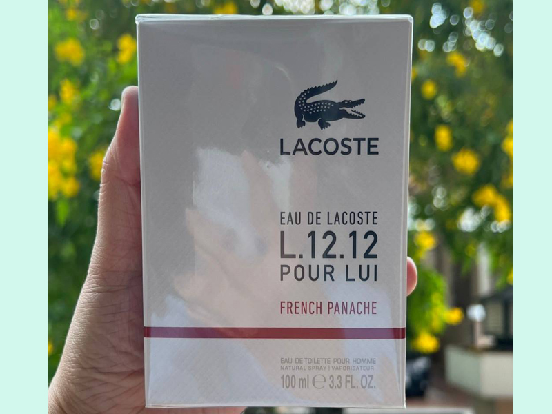 น้ำหอม Lacoste L.12.12 Frence Panache Pour Homme EDT 100ml ของแท้