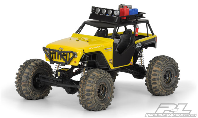 PRO-3380-00 Jeep Wrangler Rubicon Customized Clear Body: Wraith