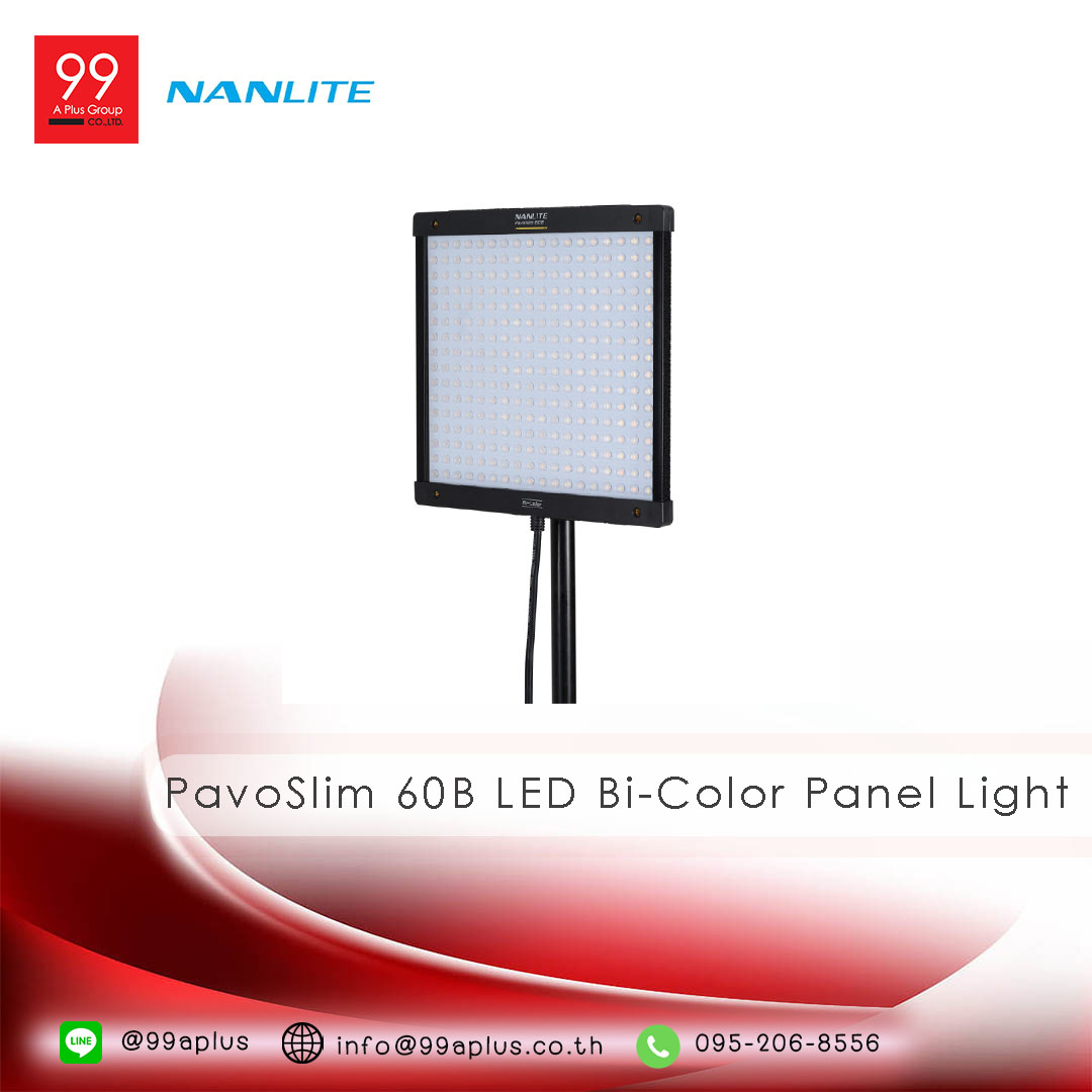 NANLITE PavoSlim 60B LED Bi-Color Panel Light