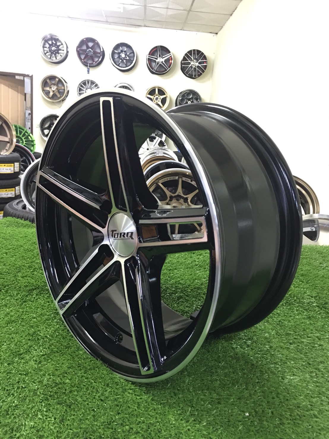 ล้อ CV5 TORQ ขอบ15 By Lenso กว้าง7 ออฟ32 CB 73.1