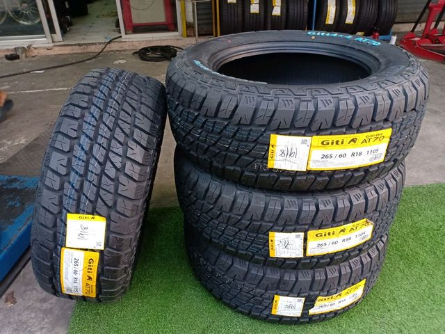 Giti 4x4 A70 265/60R18 ยางสายลุย คุณภาพดี