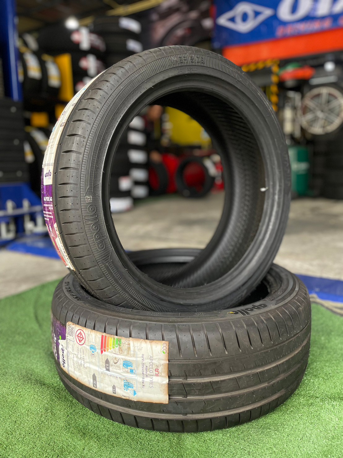 Apollo Aspire4G 205/45R17 ยางใหม่ปี21 (มี2เส้น)