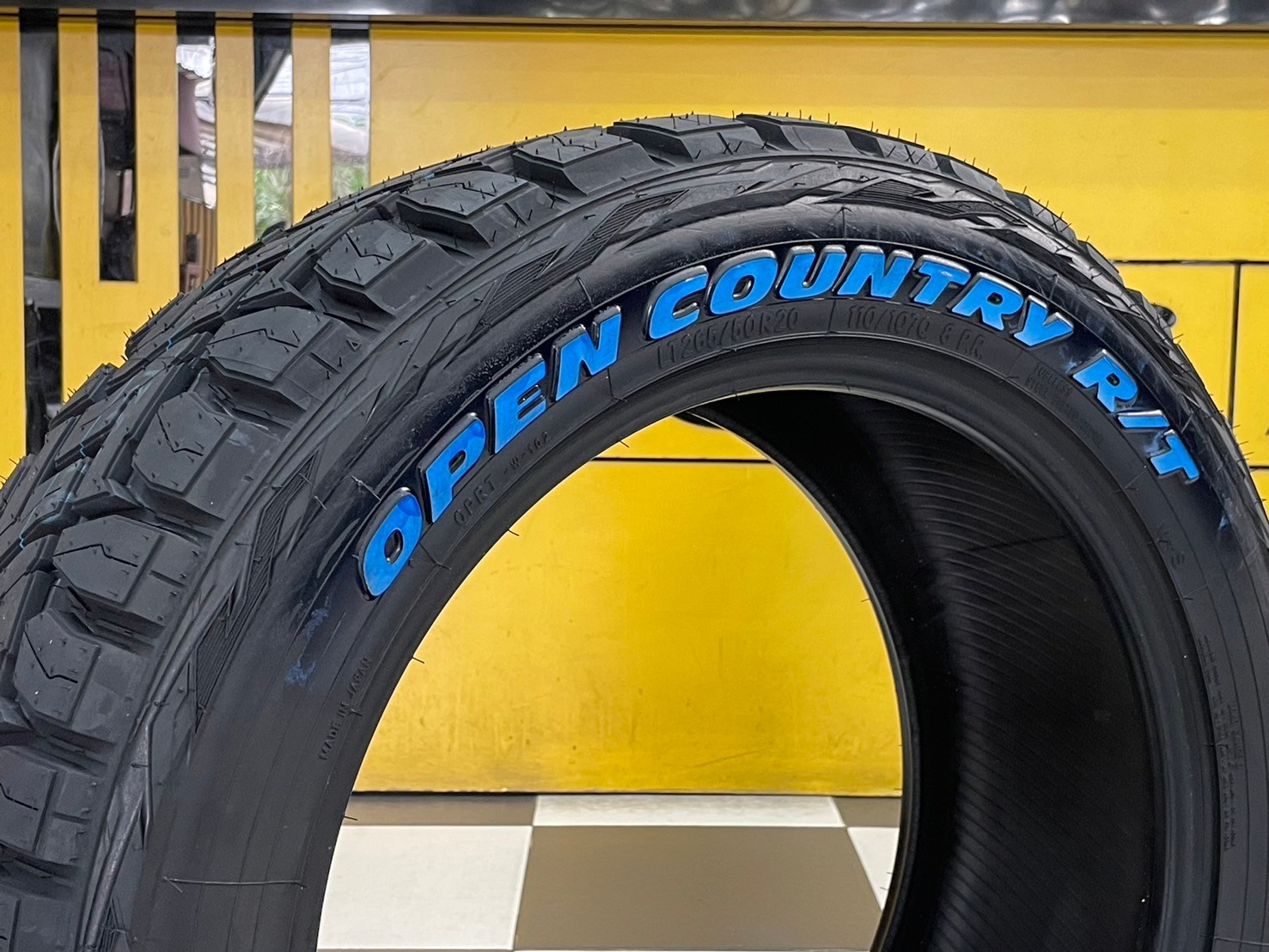 ยางใหม่ #TOYO Open Country R/T 265/50R20 ยางใหม่ปี2024 ยางตัวหนังสือสีขาว