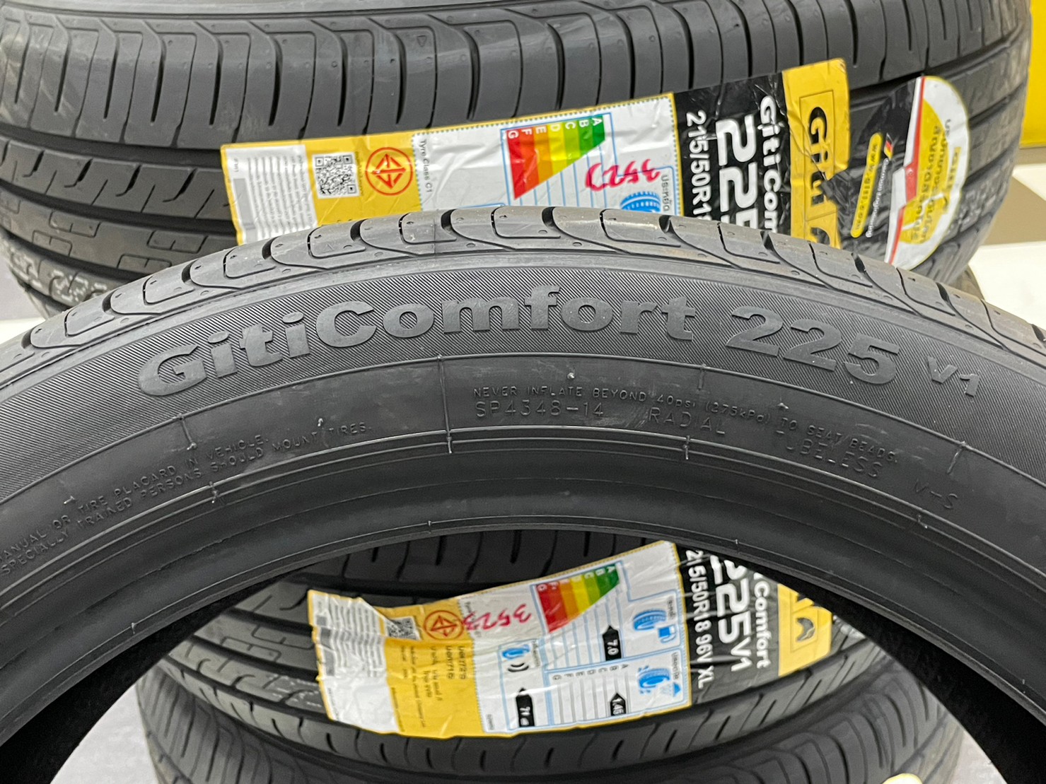 ยางใหม่ #GITI #Comfort225v1 #215/50R18 ยางใหม่ปี2023
