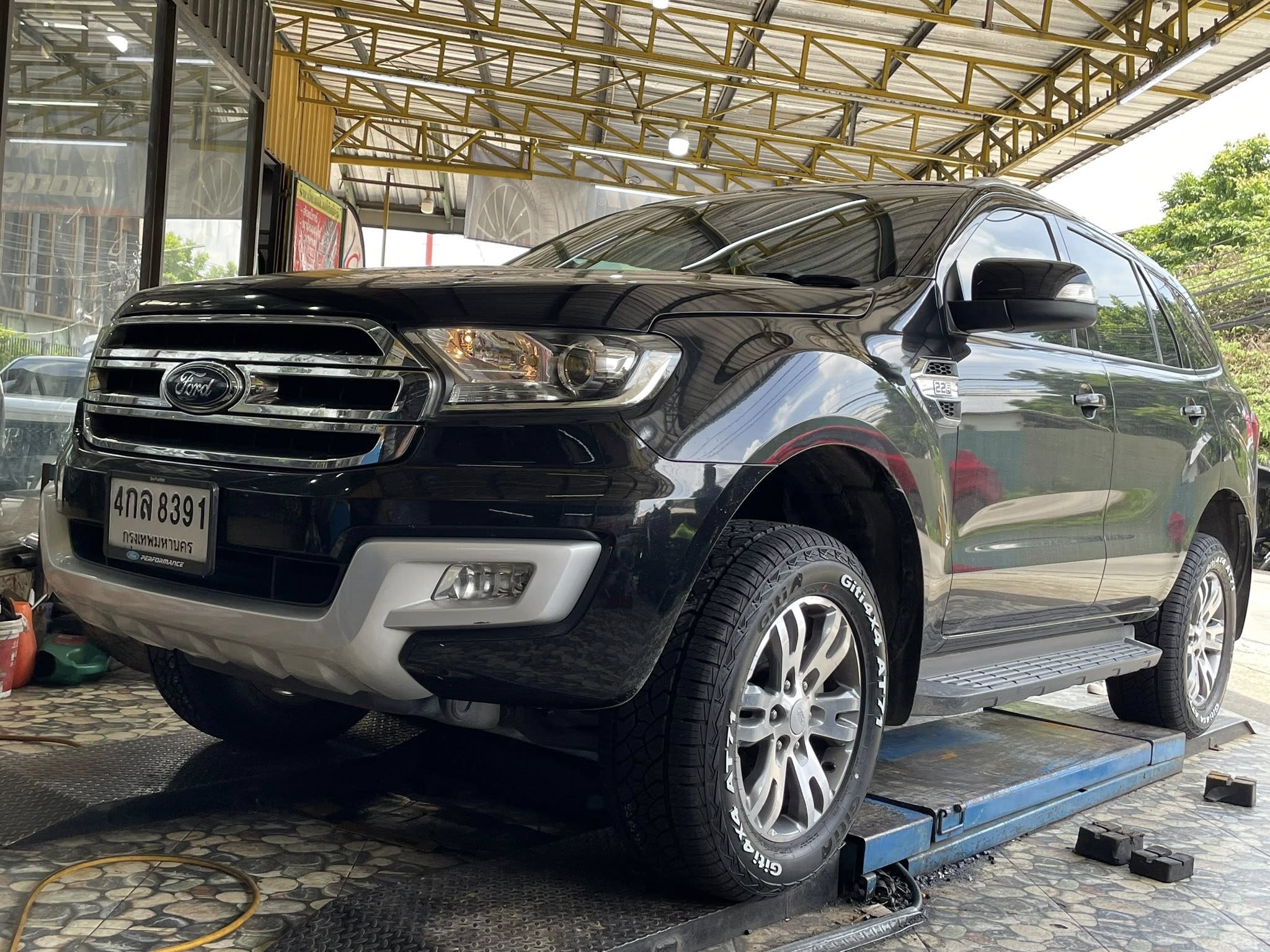 FORD_EVEREST #เปลี่ยนยาง 🛞🐘#GITI_4X4AT71_265/60R18
