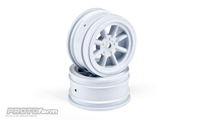 PRO-2766-04 PROTOform VTA Front Wheels White (26mm) for VTA Class