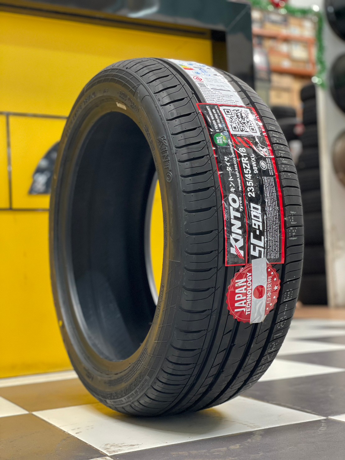 KINTO SC900 235/45R18 ยางใหม่ปี2023