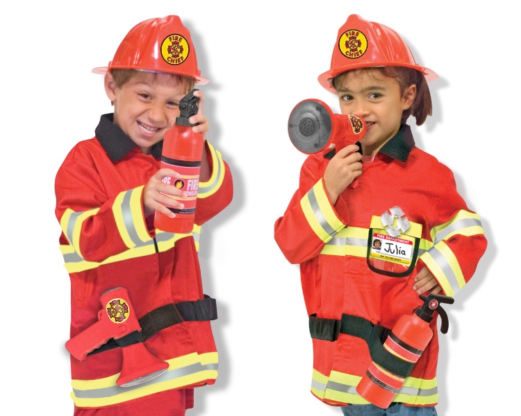 JBM235-4834 Role Play Costume - Fire Chief