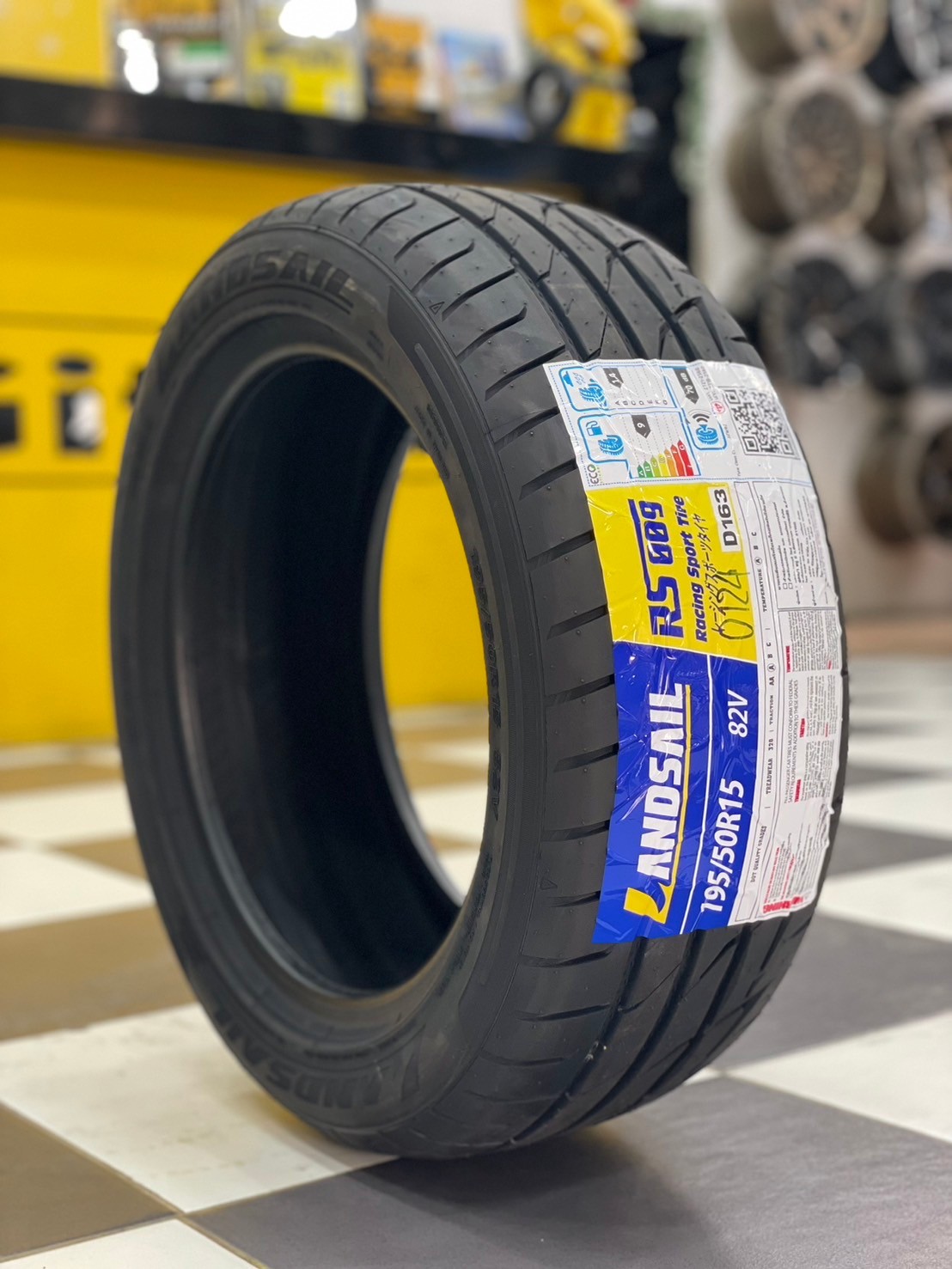 ยางลายซิ่ง 🔥🔥🔥#Landsail #RS009 195/50R15👍 ยางMade in Thailand 🔥🔥ยางสปอร์ต นุ่ม หนึบ ยางใหม่ปี2024