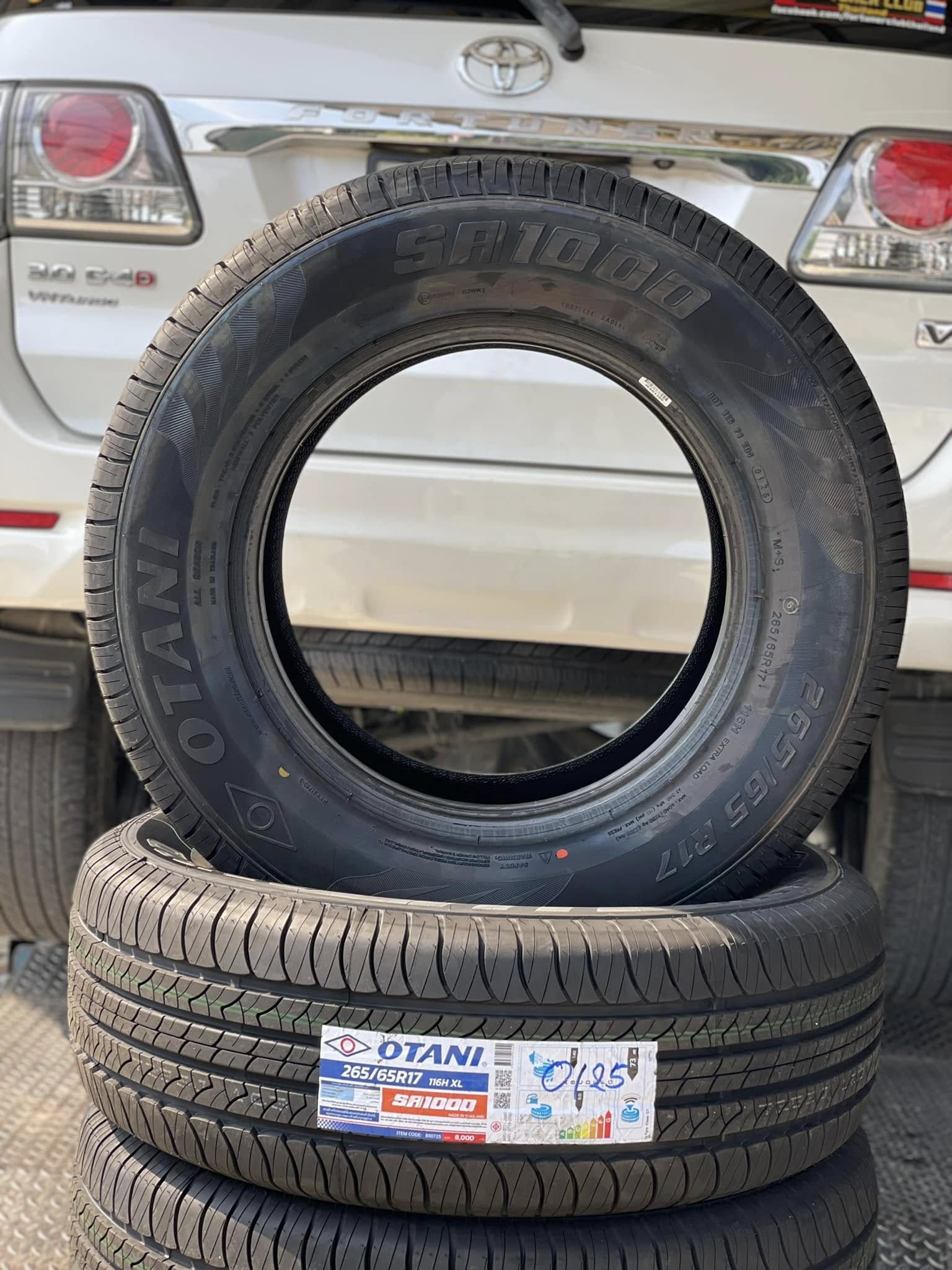 🚘 #TOYOTA_FORTUNER🛞เปลี่ยนยาง #OTANI #SA1000 265/65R17