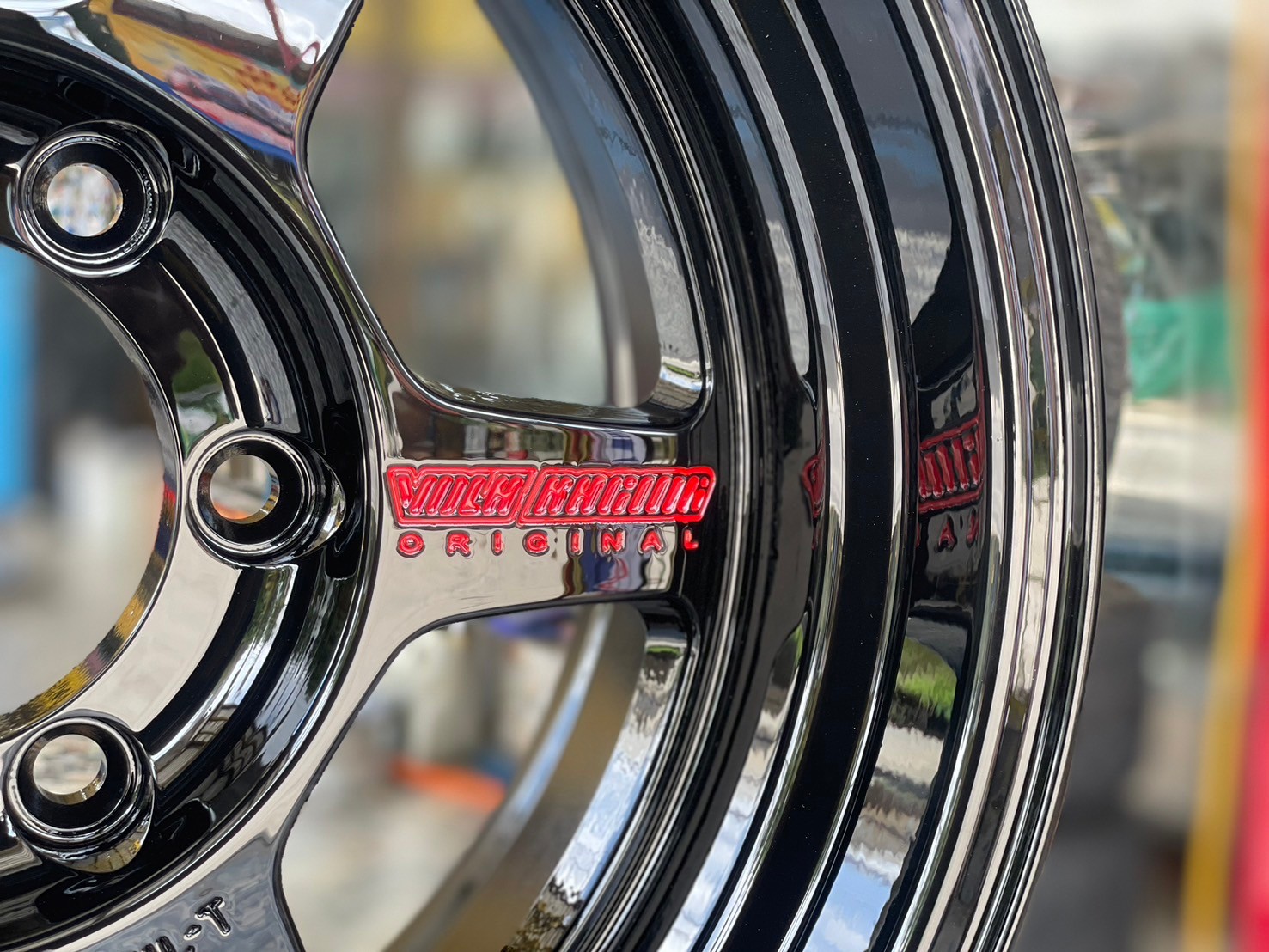 #ล้อแม็กซ์ใหม่ขอบ16 #TE37ขอบ16นิ้ว 16x8 ET0 6x139.7 สีดำเงาตัวหนังสือเลเซอร์สีแดง