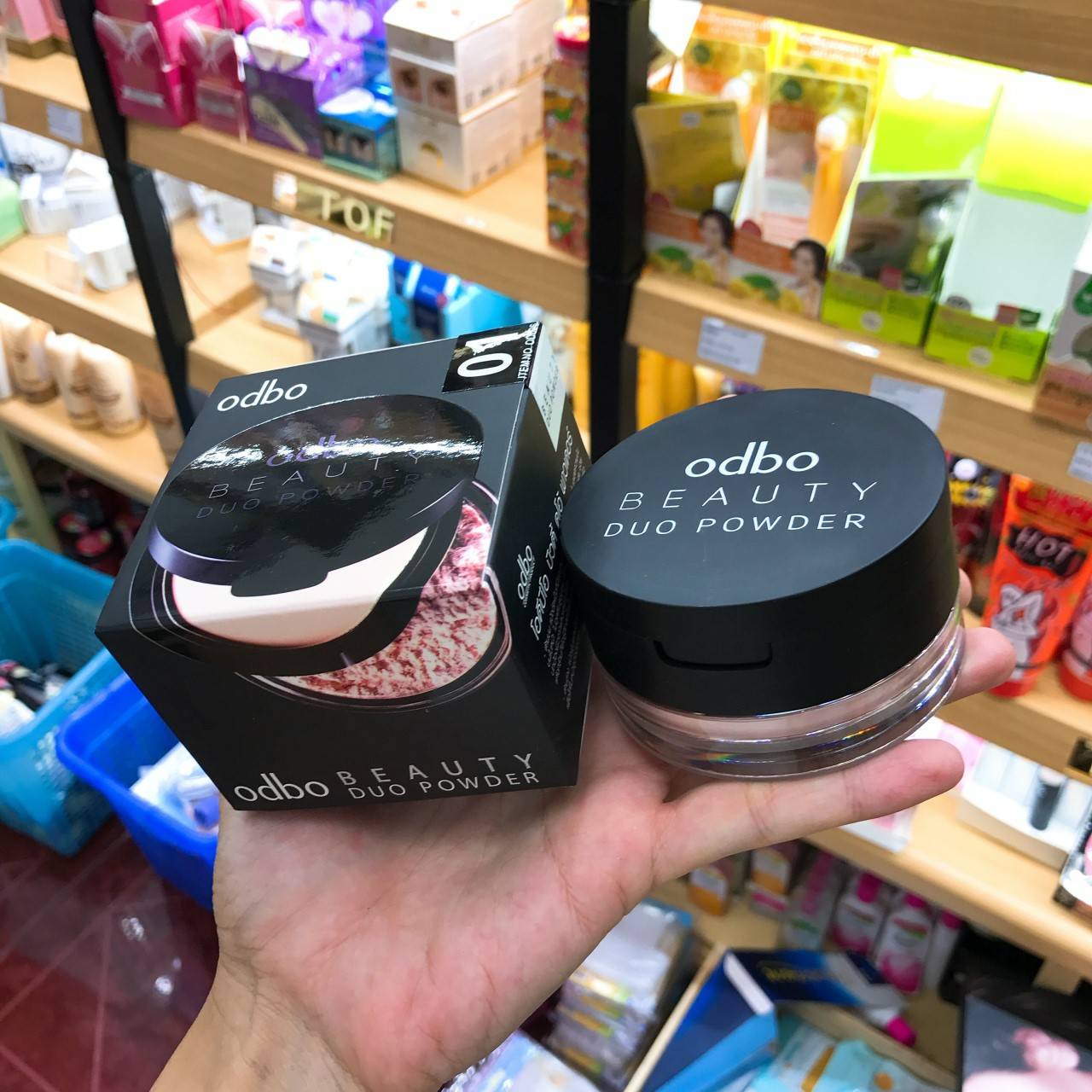 Odbo beauty duo powder