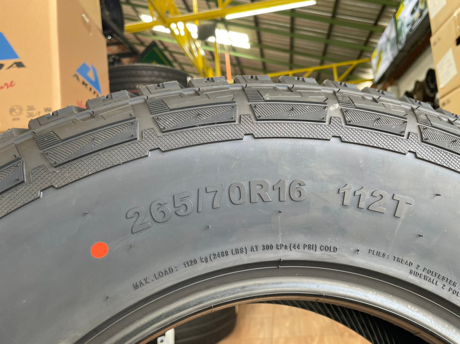 ยางโอตานิ OTANI SA3000 265/70R16 ยางใหม่ปี2021 ราคาพิเศษพร้อมติดตั้งฟรี สามารถสอบถามเพิ่มเติมได้ค่ะ