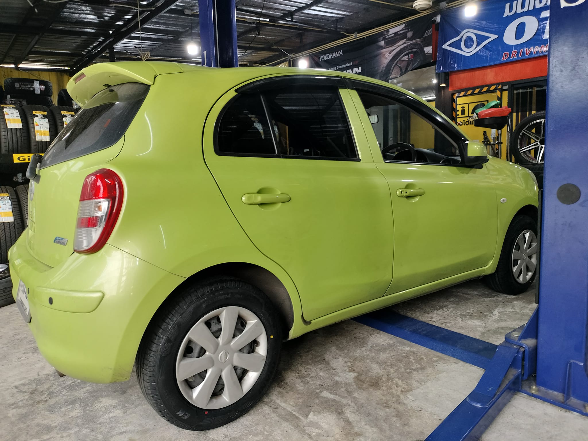 #NISSAN_MARCH #OTANI_EK1000_185/65R14