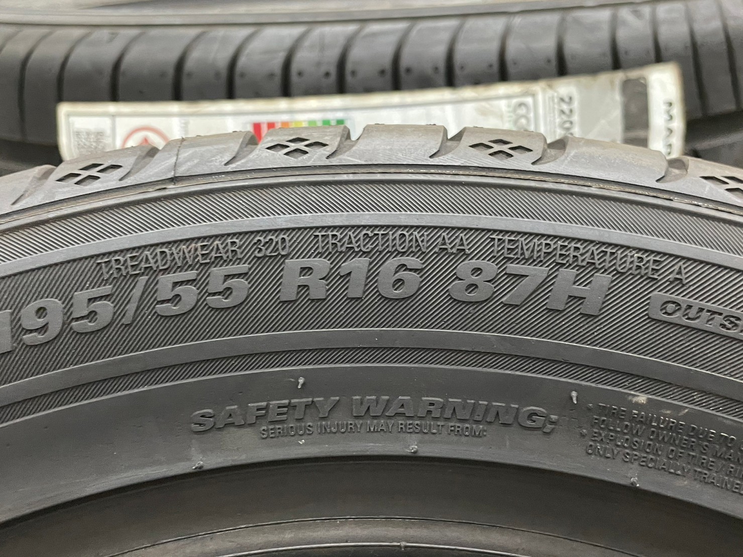 MARSHAL MU12 195/55R16 ยางใหม่ปี2022