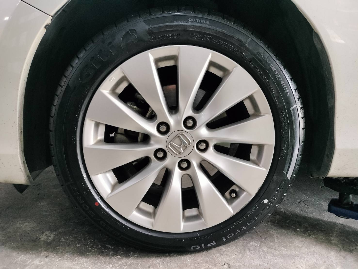 HONDA_ACCORD เปลี่ยนยาง🛞 #GITI_P10_225/50R17
