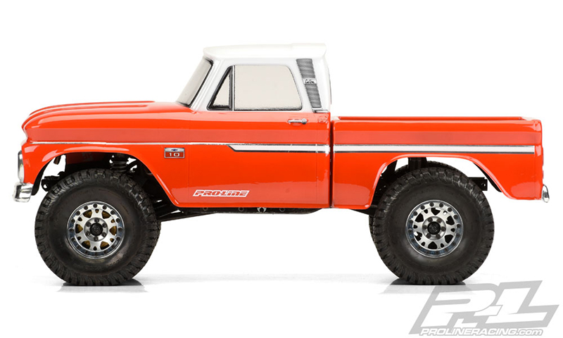 PRO-3483-00 1/10 1966 Chevrolet C-10 Clear Body 12.3" (313mm) Wheelbase