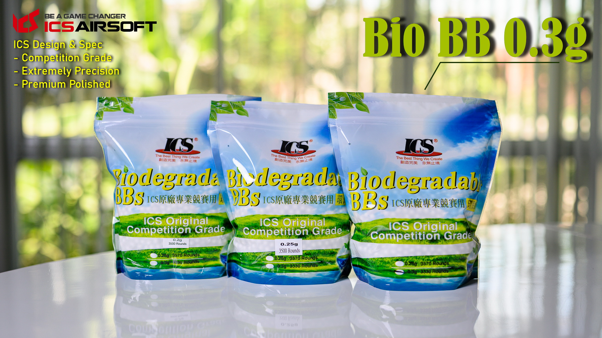 MC-192 Bio BBs 0.30 g. (3,330 นัด)