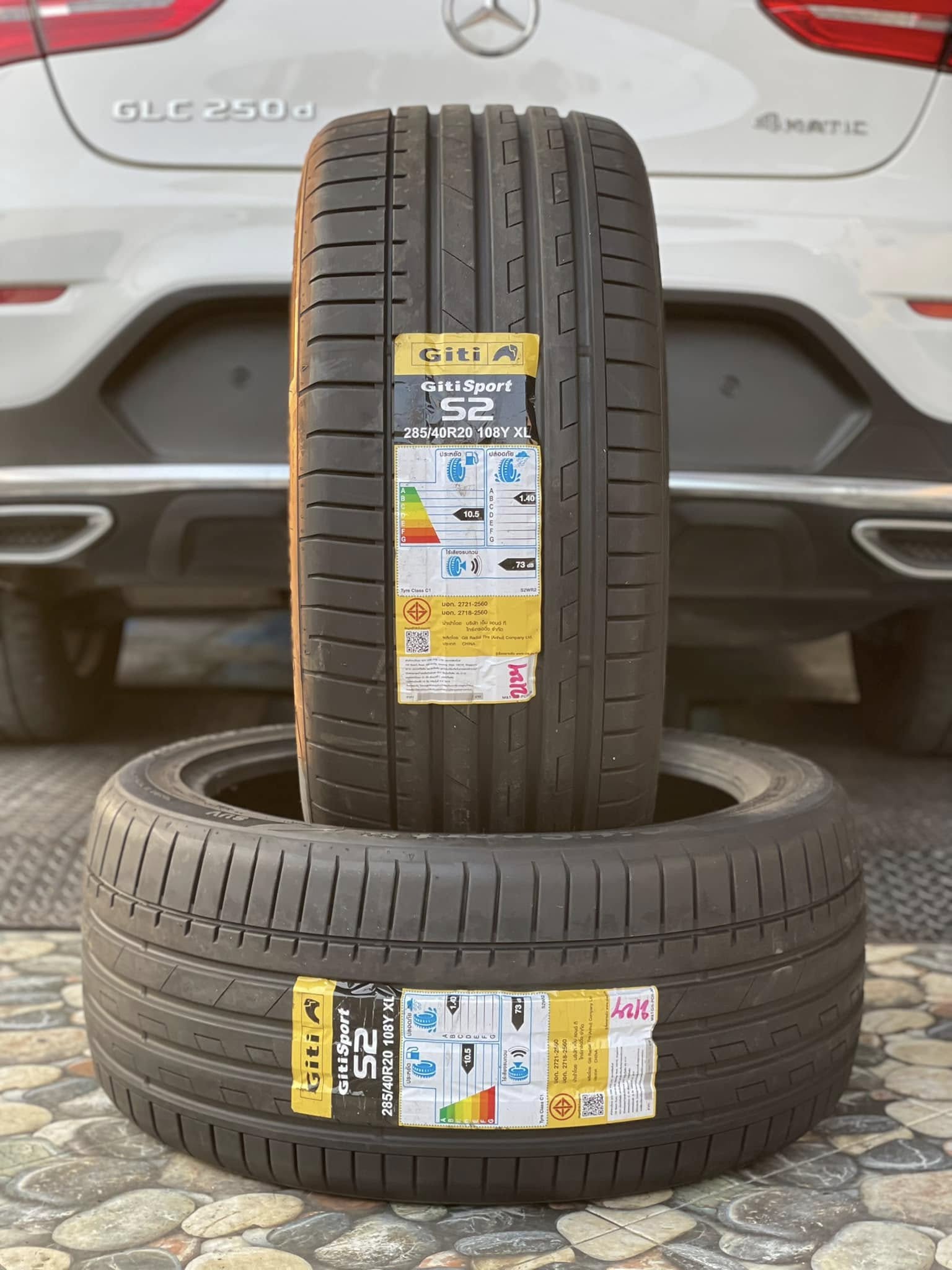 🚗#BENZ_GLC250d🛞 🛞#ยางจีที #ยางสปอร์ตสมรรถนะการขับขี่สูง 🛞 🛞#Giti_SportS2 285/40R20🛞