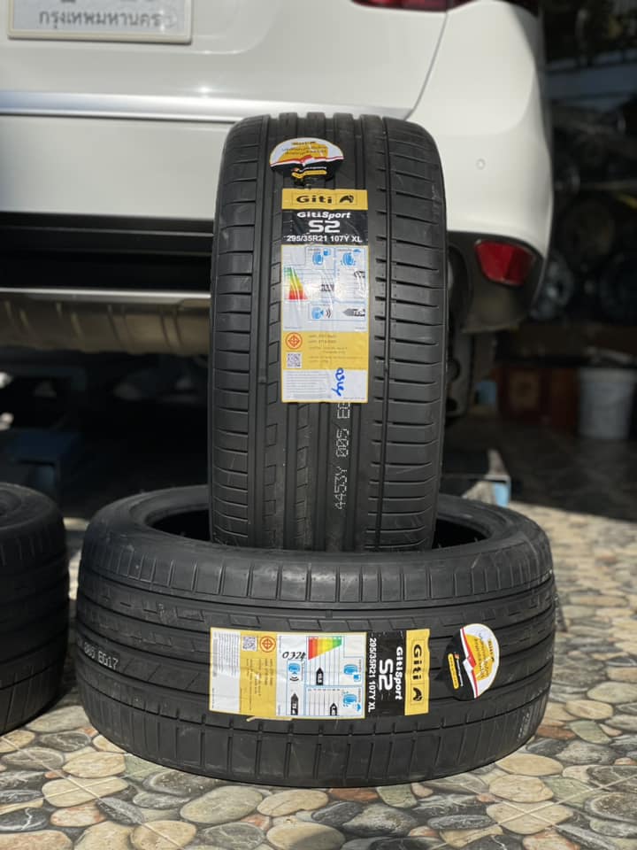🚗#PORSCHE_CAYENNE🛞 🛞#ยางจีที #ยางสปอร์ตสมรรถนะการขับขี่สูง 🛞 ติดตั้งเปลี่ยนยาง 🛞#Giti_SportS2 295/35R21