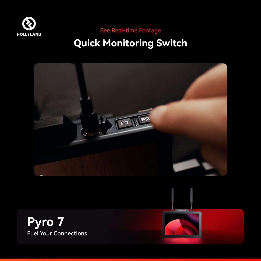 Hollyland Pyro 7 - 7" Wireless Camera Monitor