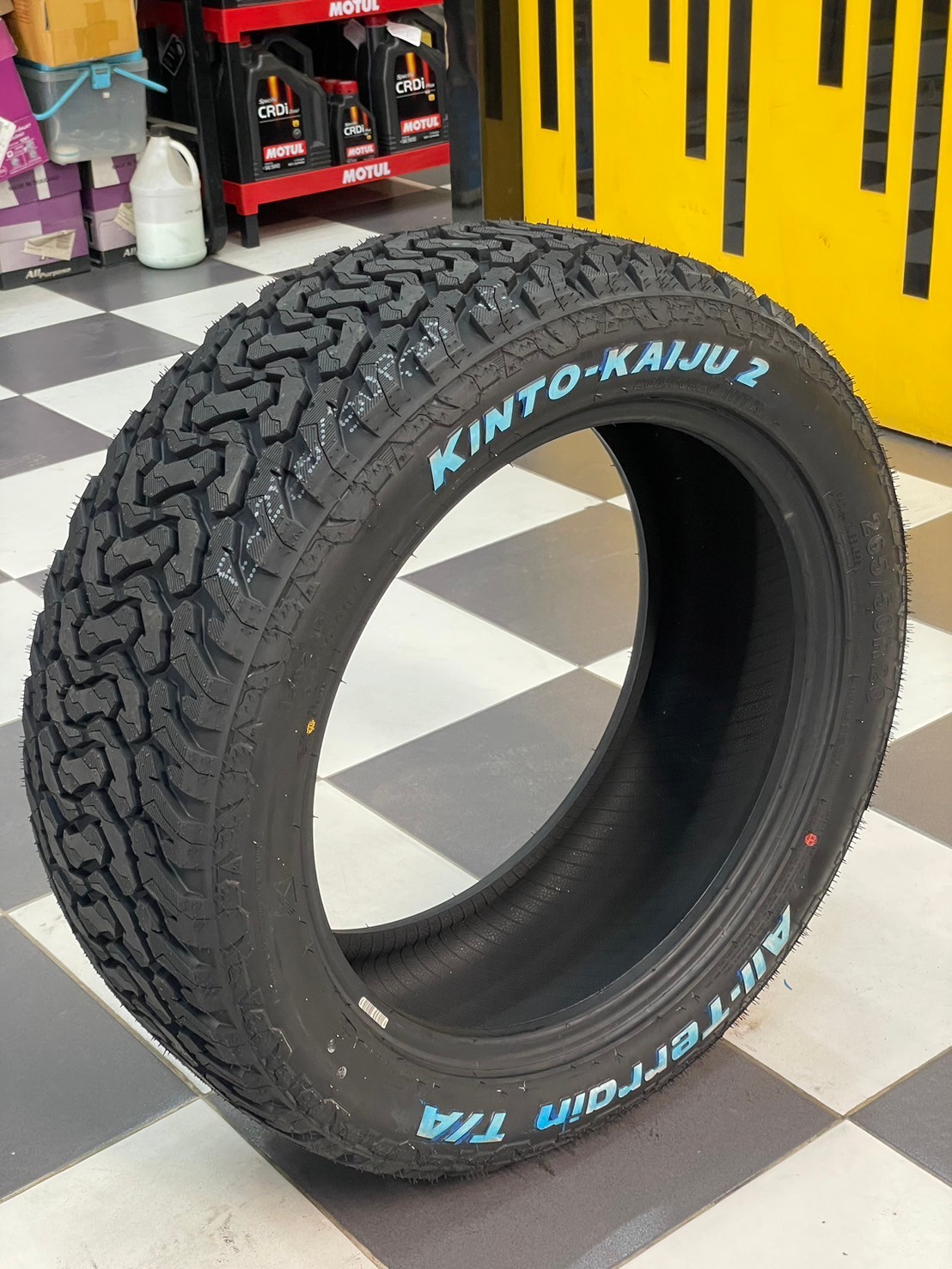 #KINTO #KAIJU2 A/T 265/50R20 ยางคุณภาพเทคโนโลยีญี่ปุ่น Made in Thailand ยางใหม่ปี2024