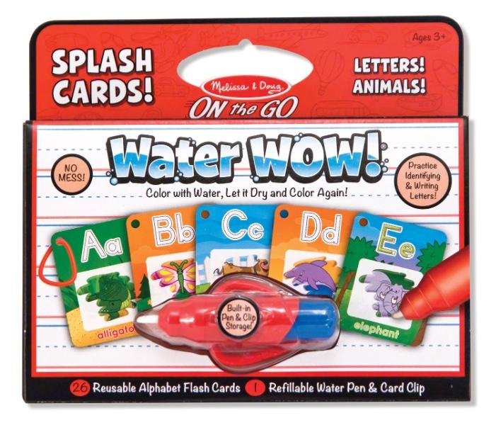 JBM225-5236 WATER WOW SPLASH CARD REUSABLE - Alphabet