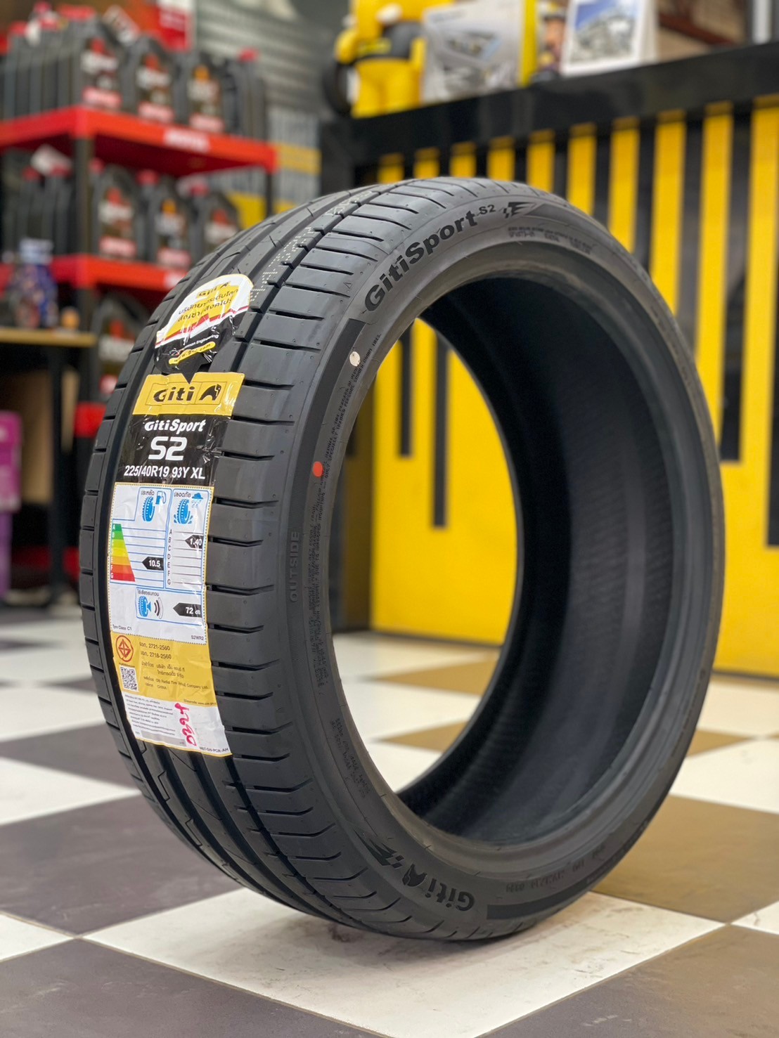 GITI SPORT S2 225/40R19 ยางใหม่ปี2024