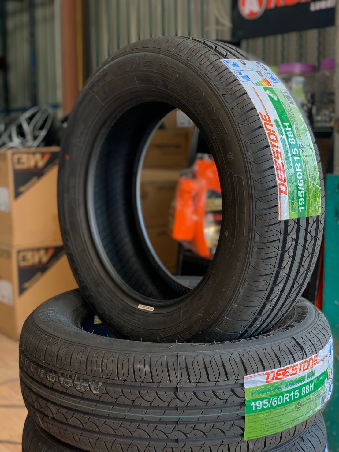 ยางใหม่ปี2020 ยางใหม่Deestone R20 195/60R15
