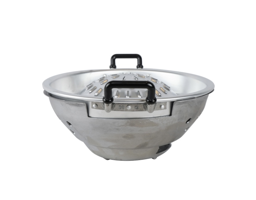 ชุดกระทะย่างอะลูมิเนียม พร้อมเตา 30 ซม ตราจรเข้ CCH